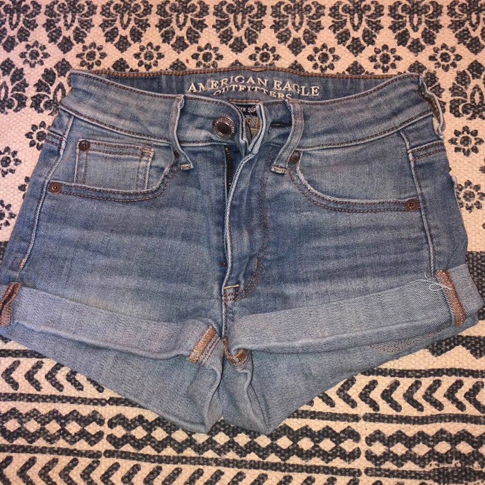 American Eagle Jean Shorts Size: 00